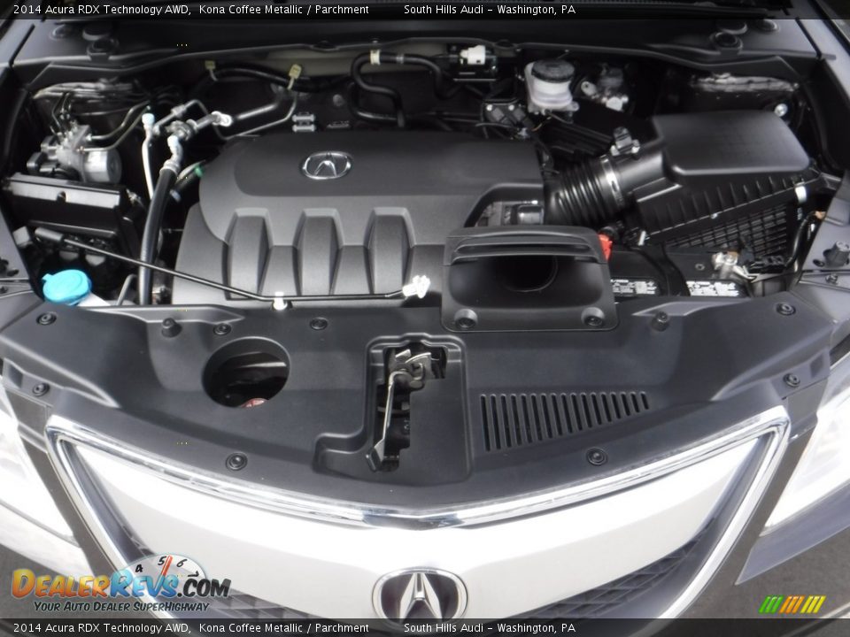2014 Acura RDX Technology AWD Kona Coffee Metallic / Parchment Photo #16
