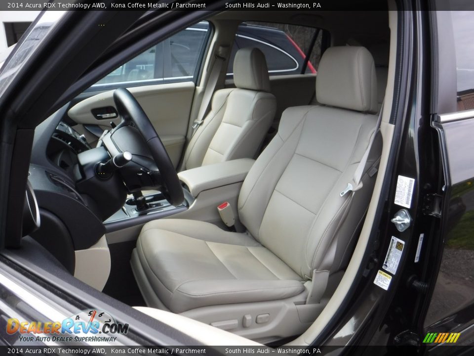 2014 Acura RDX Technology AWD Kona Coffee Metallic / Parchment Photo #19
