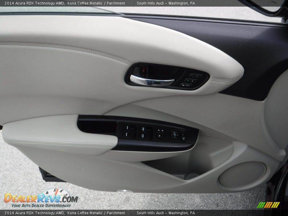 2014 Acura RDX Technology AWD Kona Coffee Metallic / Parchment Photo #21
