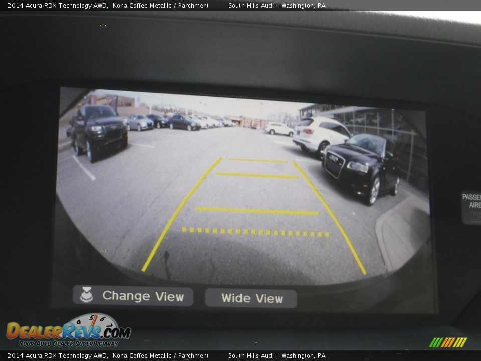 2014 Acura RDX Technology AWD Kona Coffee Metallic / Parchment Photo #25