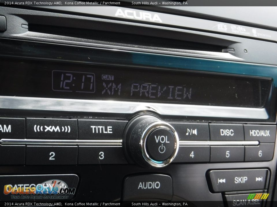 2014 Acura RDX Technology AWD Kona Coffee Metallic / Parchment Photo #26