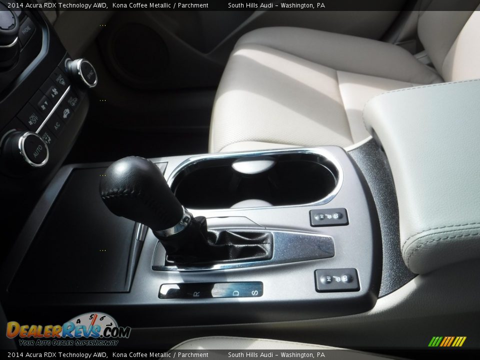 2014 Acura RDX Technology AWD Kona Coffee Metallic / Parchment Photo #27