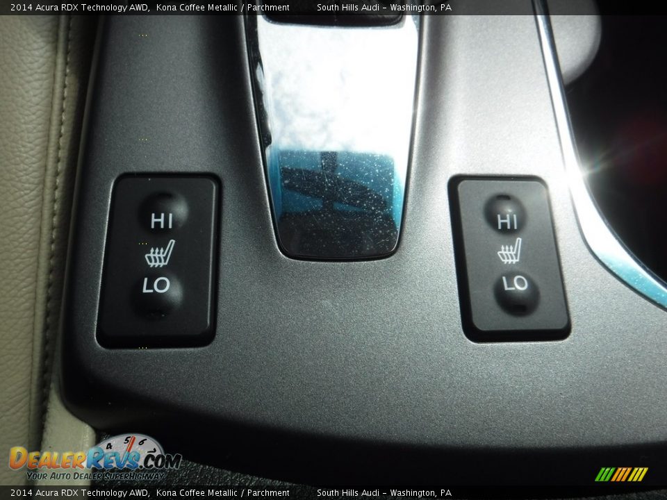 2014 Acura RDX Technology AWD Kona Coffee Metallic / Parchment Photo #28