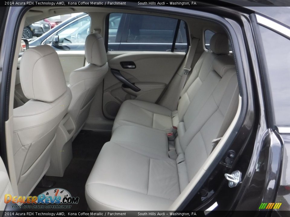 2014 Acura RDX Technology AWD Kona Coffee Metallic / Parchment Photo #33
