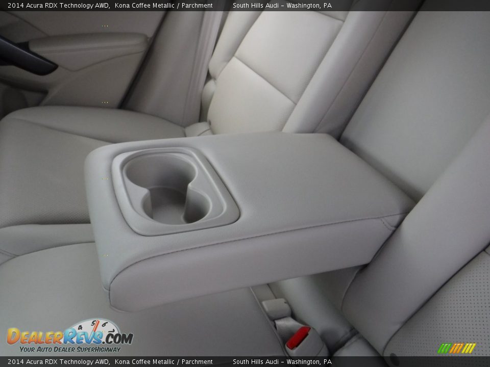 2014 Acura RDX Technology AWD Kona Coffee Metallic / Parchment Photo #34