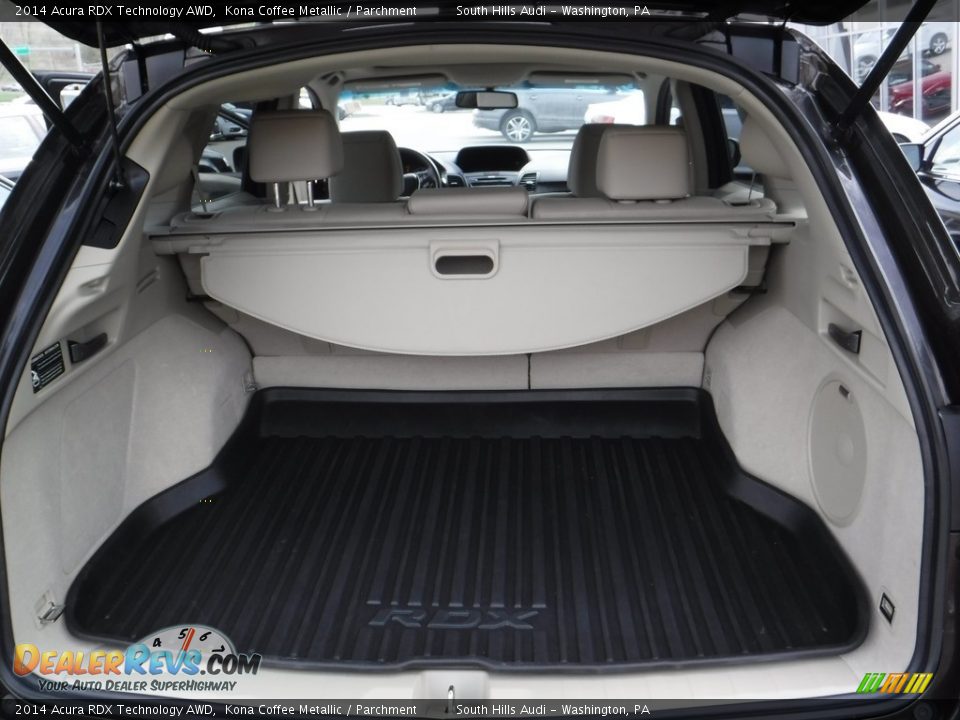 2014 Acura RDX Technology AWD Kona Coffee Metallic / Parchment Photo #35