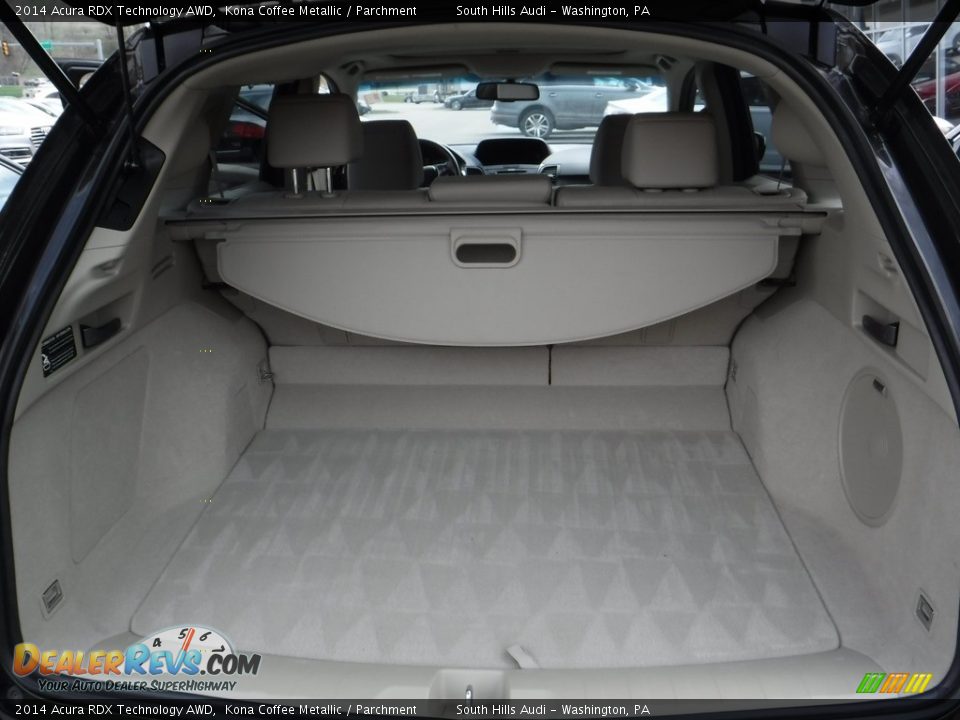 2014 Acura RDX Technology AWD Kona Coffee Metallic / Parchment Photo #36