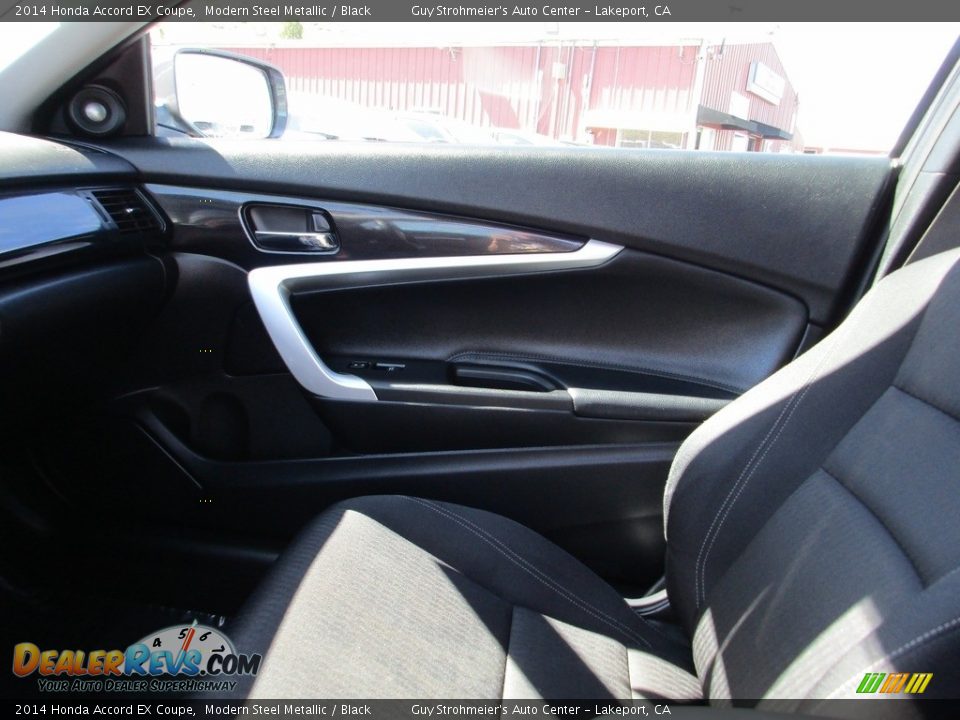 2014 Honda Accord EX Coupe Modern Steel Metallic / Black Photo #15