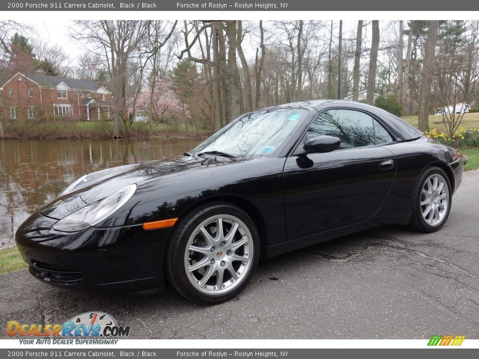 2000 Porsche 911 Carrera Cabriolet Black / Black Photo #1