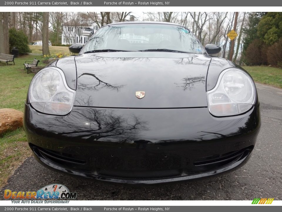 2000 Porsche 911 Carrera Cabriolet Black / Black Photo #2