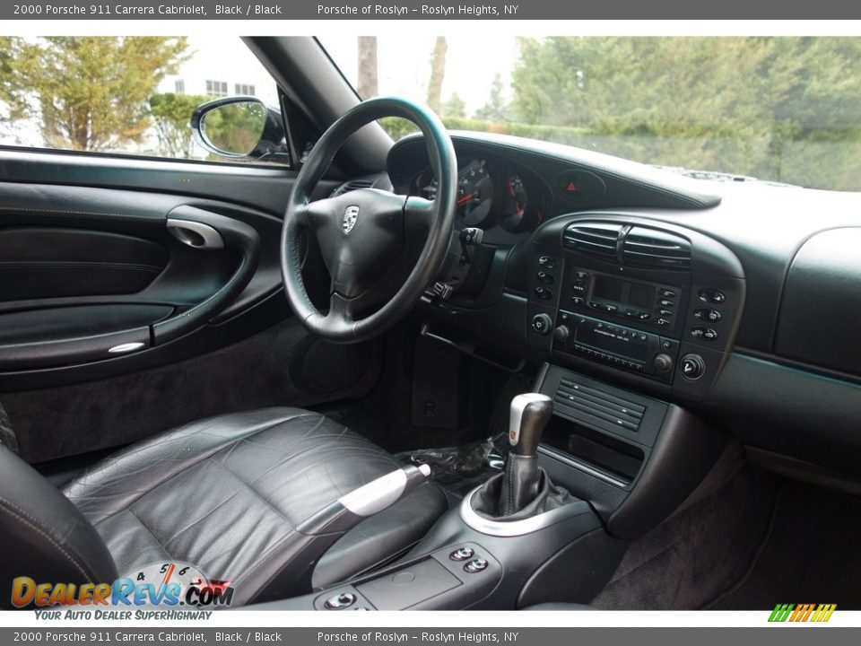 2000 Porsche 911 Carrera Cabriolet Black / Black Photo #16