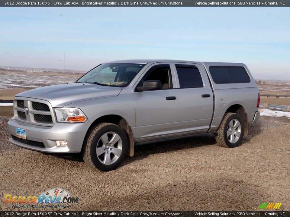 Front 3/4 View of 2012 Dodge Ram 1500 ST Crew Cab 4x4 Photo #1