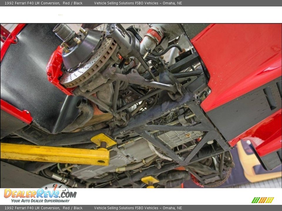 Undercarriage of 1992 Ferrari F40 LM Conversion Photo #25