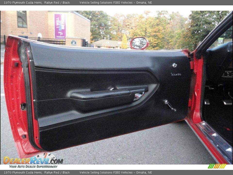 1970 Plymouth Cuda Hemi Rallye Red / Black Photo #28