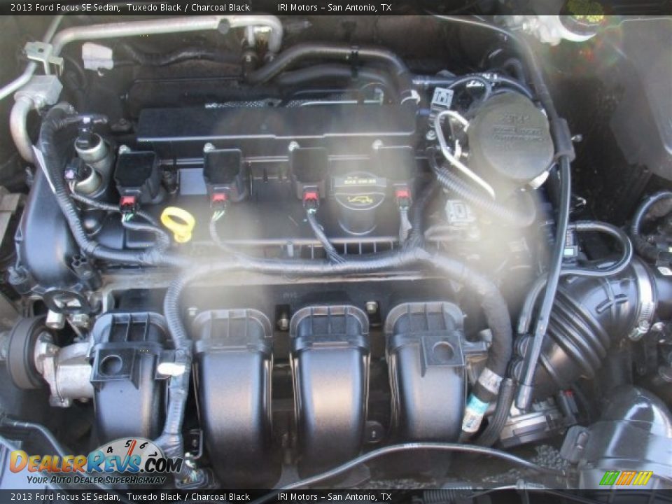 2013 Ford Focus SE Sedan Tuxedo Black / Charcoal Black Photo #21