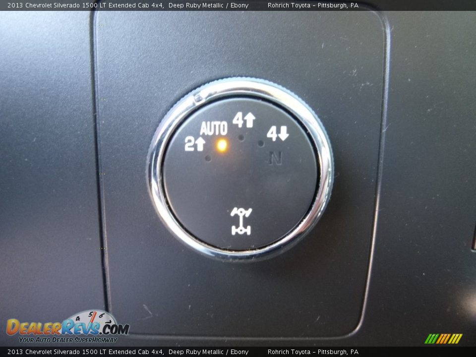 2013 Chevrolet Silverado 1500 LT Extended Cab 4x4 Deep Ruby Metallic / Ebony Photo #8
