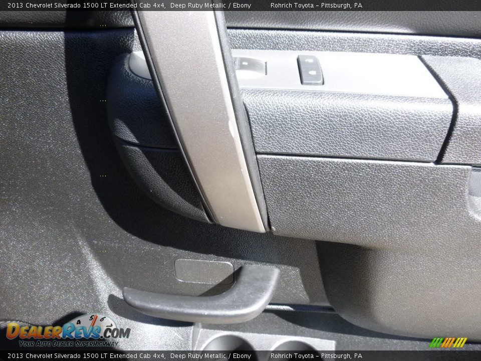 2013 Chevrolet Silverado 1500 LT Extended Cab 4x4 Deep Ruby Metallic / Ebony Photo #10
