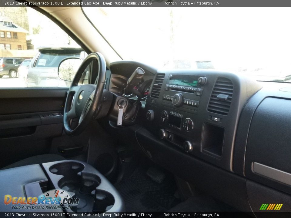2013 Chevrolet Silverado 1500 LT Extended Cab 4x4 Deep Ruby Metallic / Ebony Photo #11
