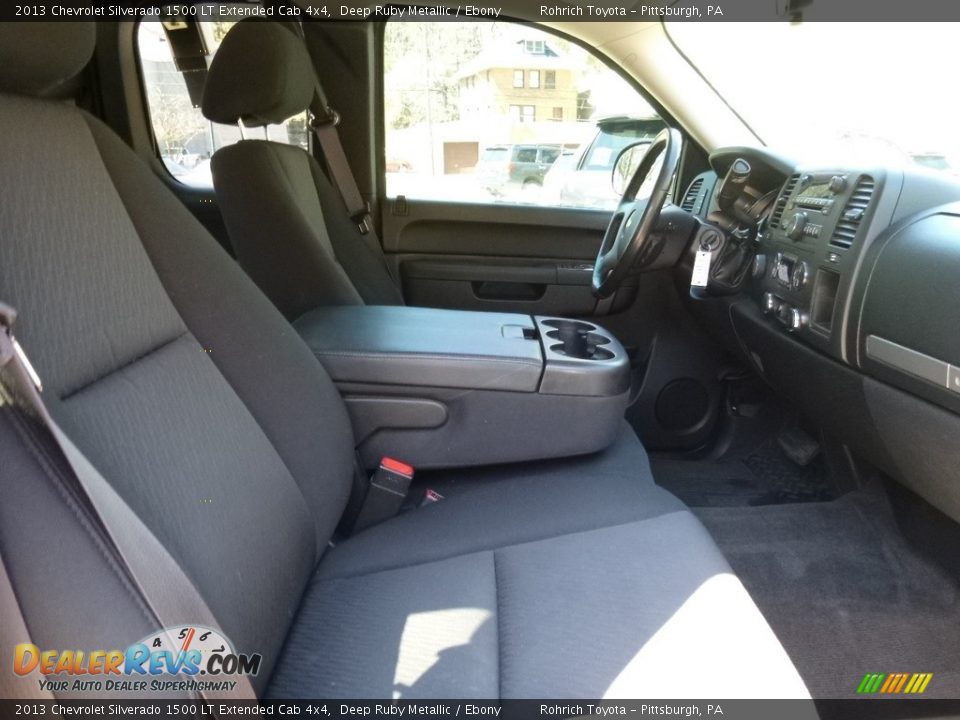 2013 Chevrolet Silverado 1500 LT Extended Cab 4x4 Deep Ruby Metallic / Ebony Photo #12