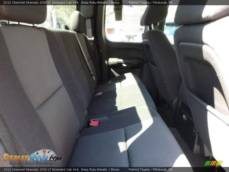 2013 Chevrolet Silverado 1500 LT Extended Cab 4x4 Deep Ruby Metallic / Ebony Photo #13