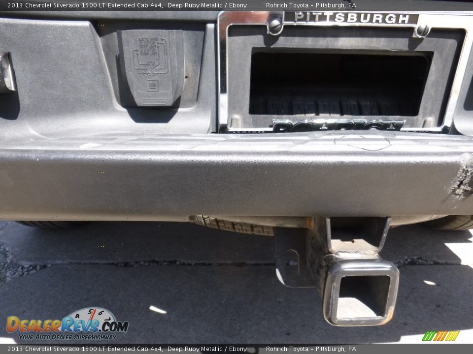 2013 Chevrolet Silverado 1500 LT Extended Cab 4x4 Deep Ruby Metallic / Ebony Photo #15
