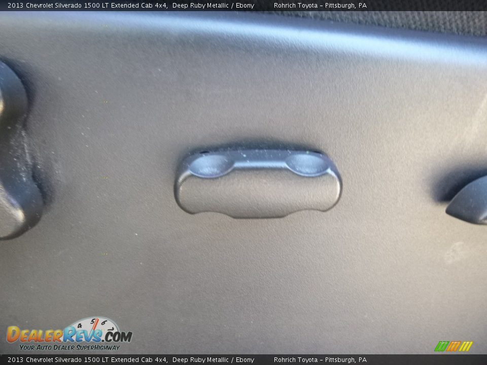 2013 Chevrolet Silverado 1500 LT Extended Cab 4x4 Deep Ruby Metallic / Ebony Photo #19