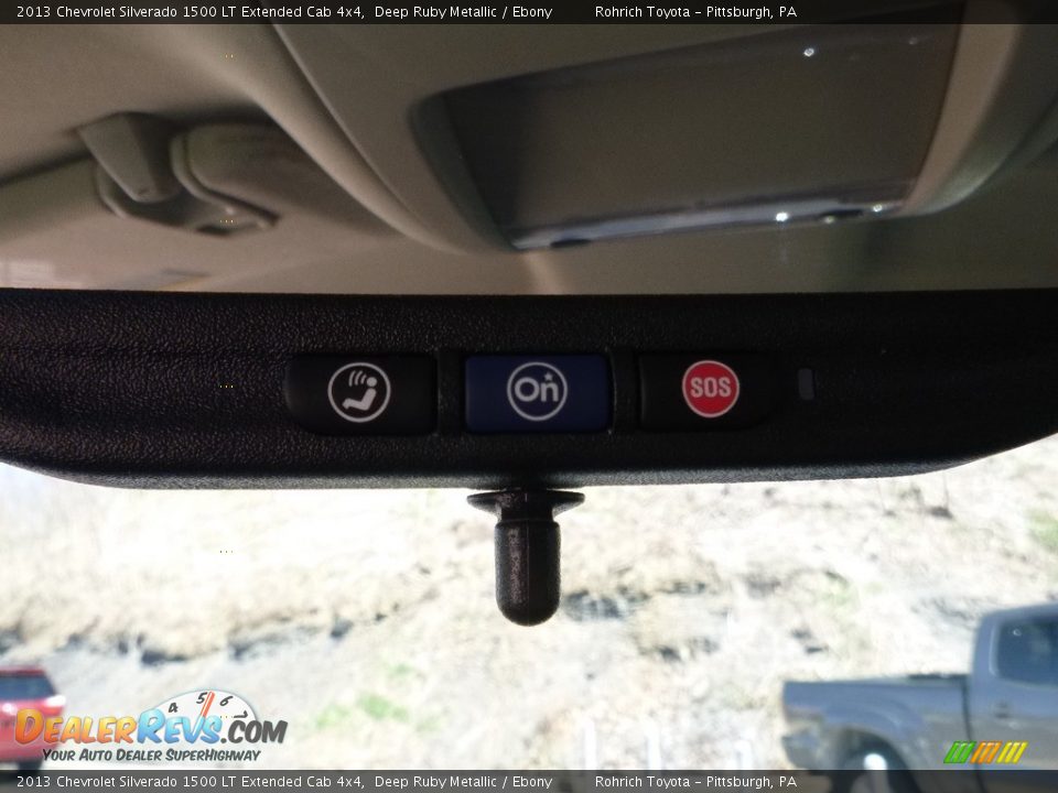 2013 Chevrolet Silverado 1500 LT Extended Cab 4x4 Deep Ruby Metallic / Ebony Photo #22
