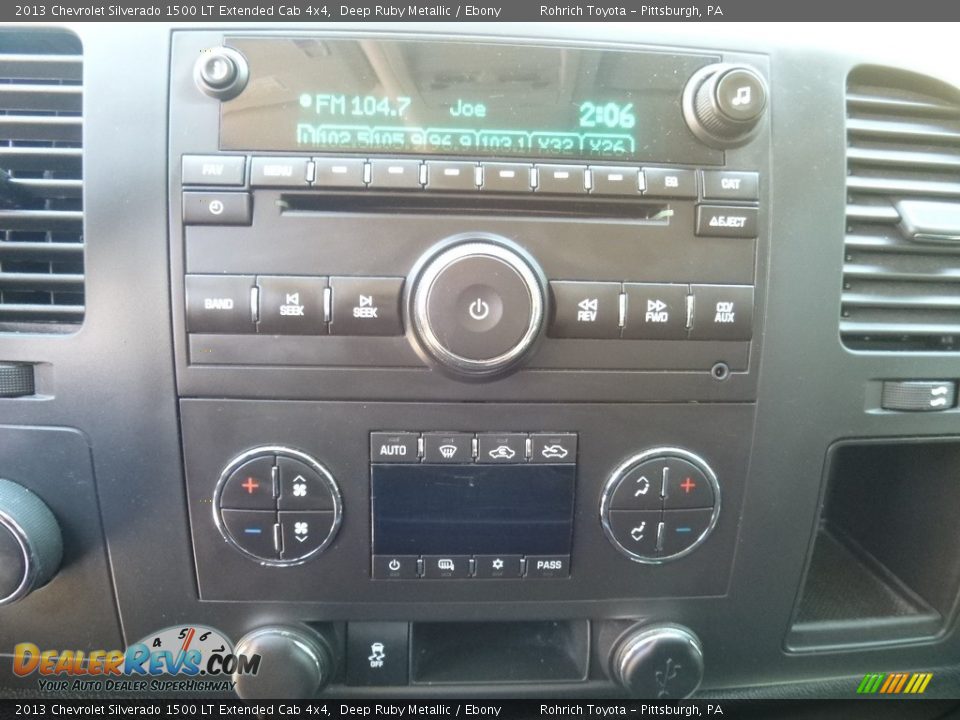 2013 Chevrolet Silverado 1500 LT Extended Cab 4x4 Deep Ruby Metallic / Ebony Photo #24