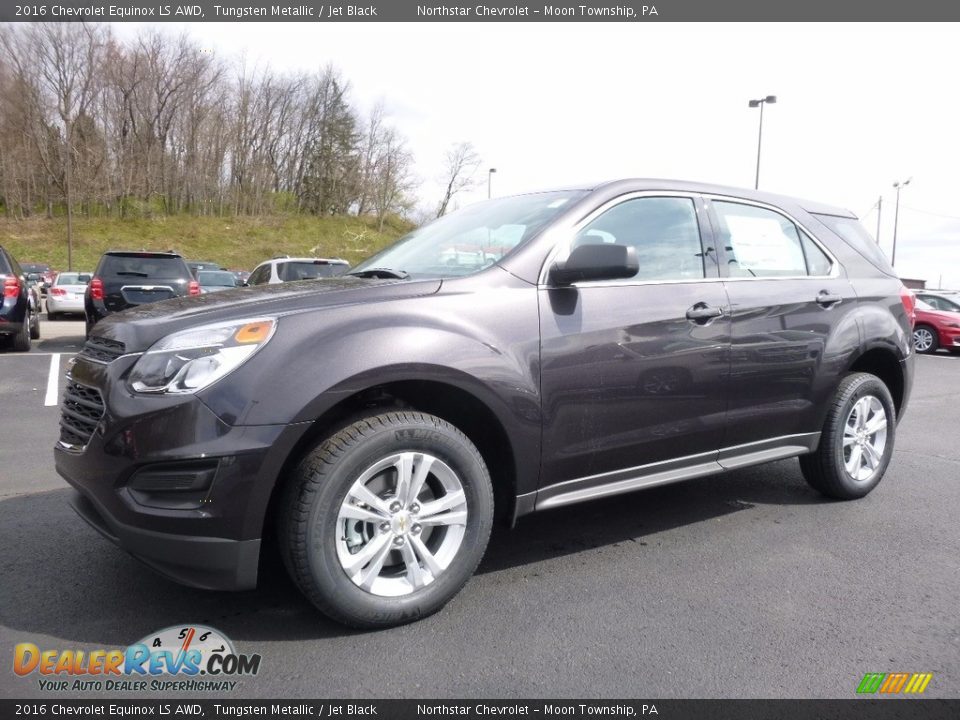 2016 Chevrolet Equinox LS AWD Tungsten Metallic / Jet Black Photo #1