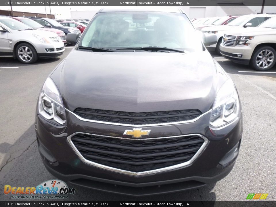 2016 Chevrolet Equinox LS AWD Tungsten Metallic / Jet Black Photo #2