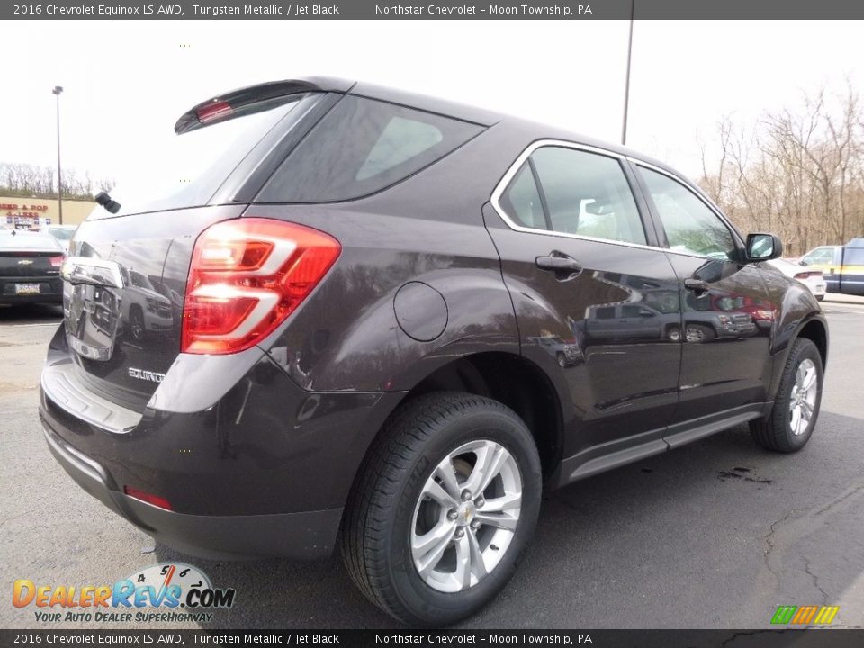 2016 Chevrolet Equinox LS AWD Tungsten Metallic / Jet Black Photo #6