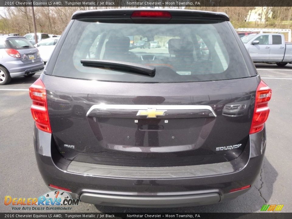 2016 Chevrolet Equinox LS AWD Tungsten Metallic / Jet Black Photo #7