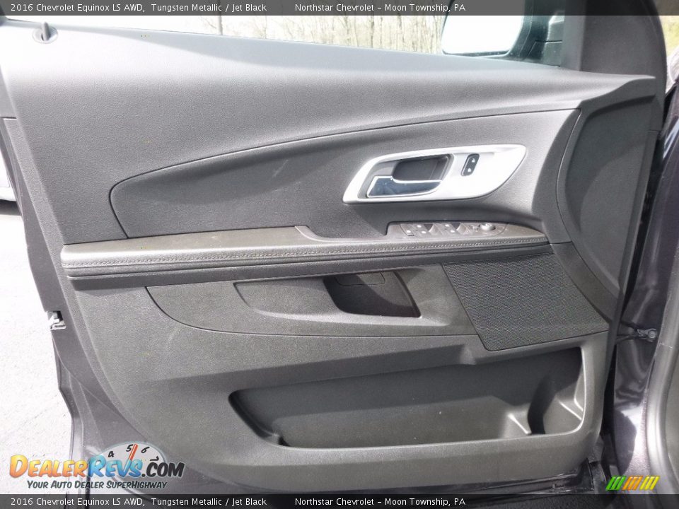 2016 Chevrolet Equinox LS AWD Tungsten Metallic / Jet Black Photo #15