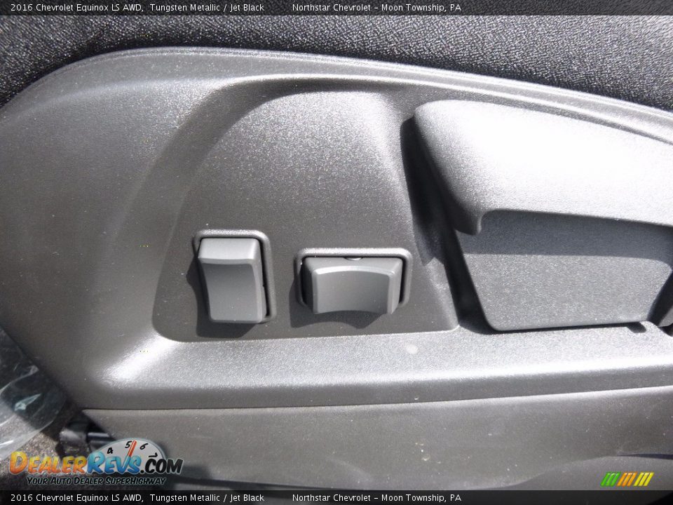 2016 Chevrolet Equinox LS AWD Tungsten Metallic / Jet Black Photo #17