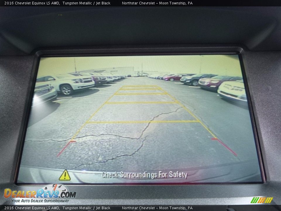 2016 Chevrolet Equinox LS AWD Tungsten Metallic / Jet Black Photo #19