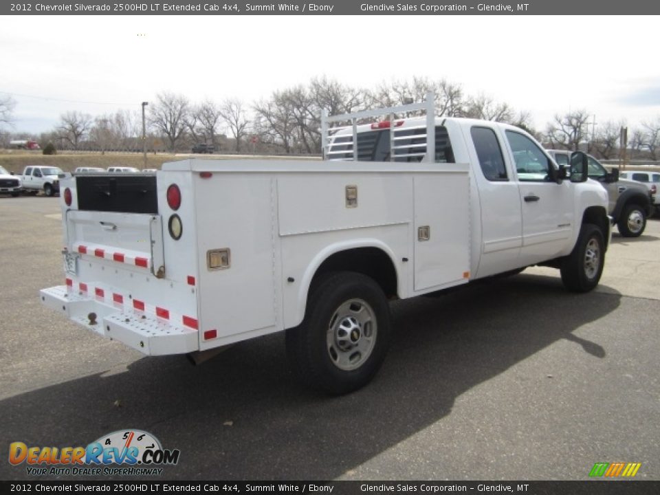 2012 Chevrolet Silverado 2500HD LT Extended Cab 4x4 Summit White / Ebony Photo #3