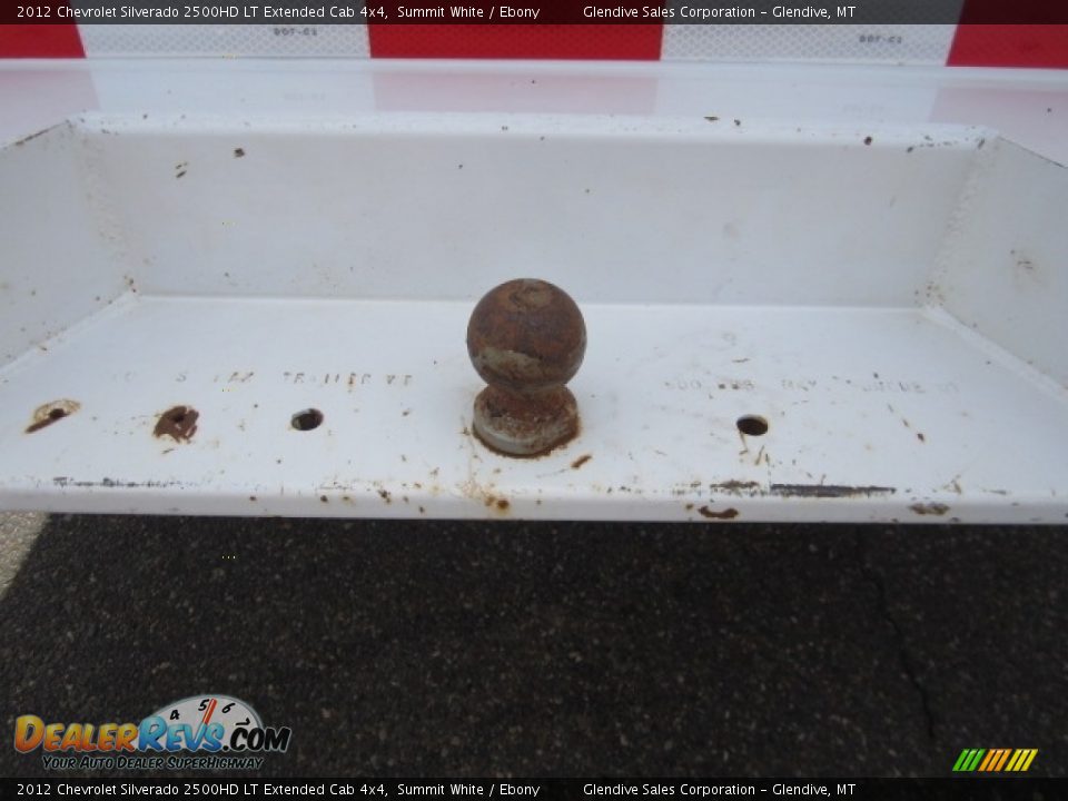 2012 Chevrolet Silverado 2500HD LT Extended Cab 4x4 Summit White / Ebony Photo #10
