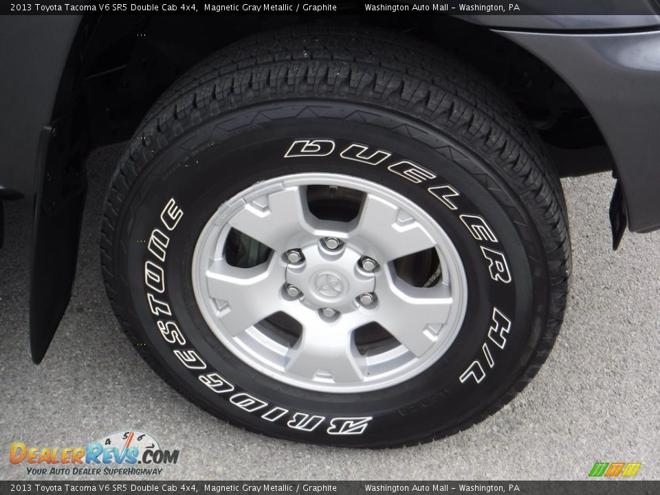 2013 Toyota Tacoma V6 SR5 Double Cab 4x4 Magnetic Gray Metallic / Graphite Photo #3