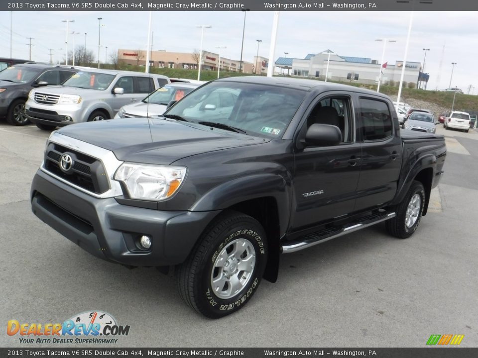 2013 Toyota Tacoma V6 SR5 Double Cab 4x4 Magnetic Gray Metallic / Graphite Photo #6