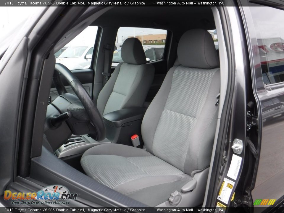 2013 Toyota Tacoma V6 SR5 Double Cab 4x4 Magnetic Gray Metallic / Graphite Photo #7