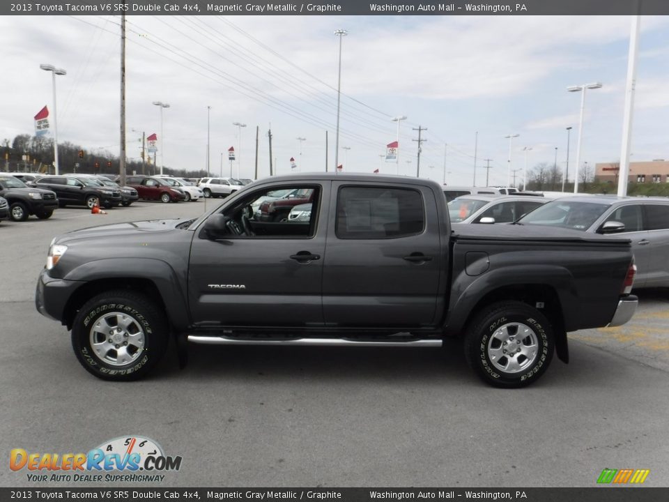 2013 Toyota Tacoma V6 SR5 Double Cab 4x4 Magnetic Gray Metallic / Graphite Photo #8