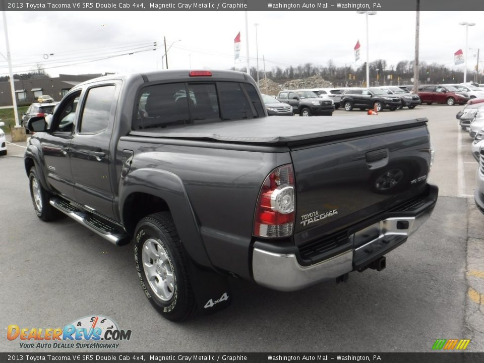 2013 Toyota Tacoma V6 SR5 Double Cab 4x4 Magnetic Gray Metallic / Graphite Photo #9