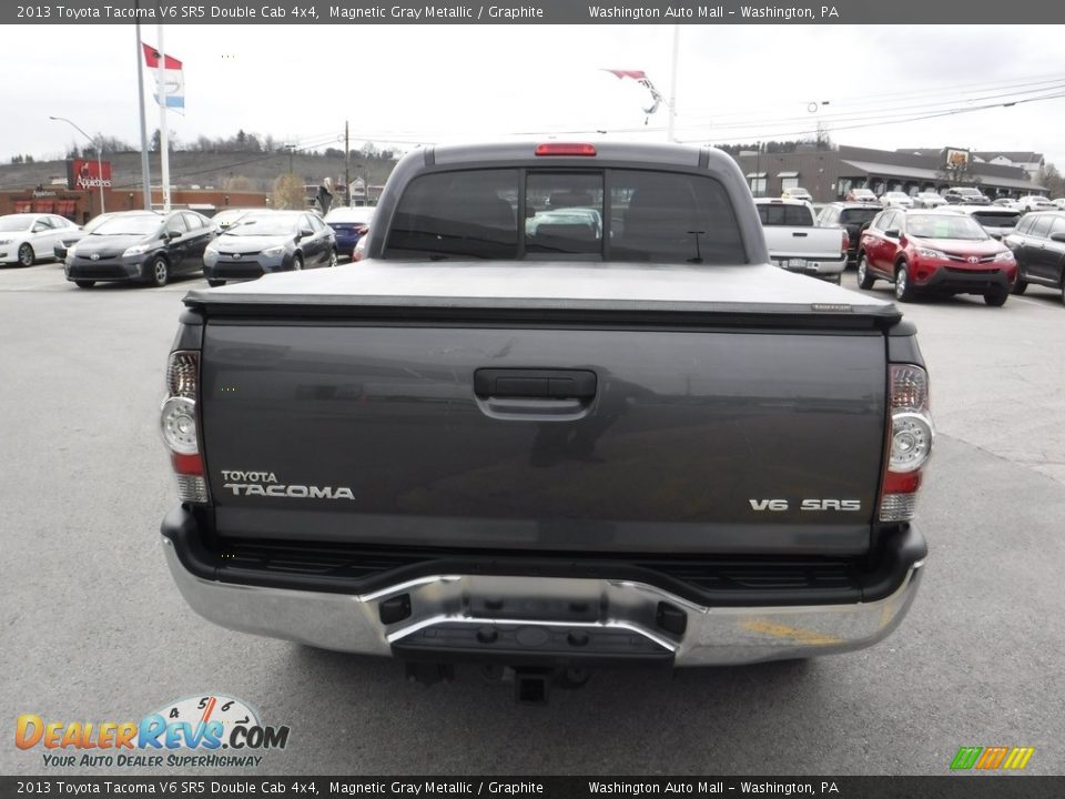 2013 Toyota Tacoma V6 SR5 Double Cab 4x4 Magnetic Gray Metallic / Graphite Photo #10