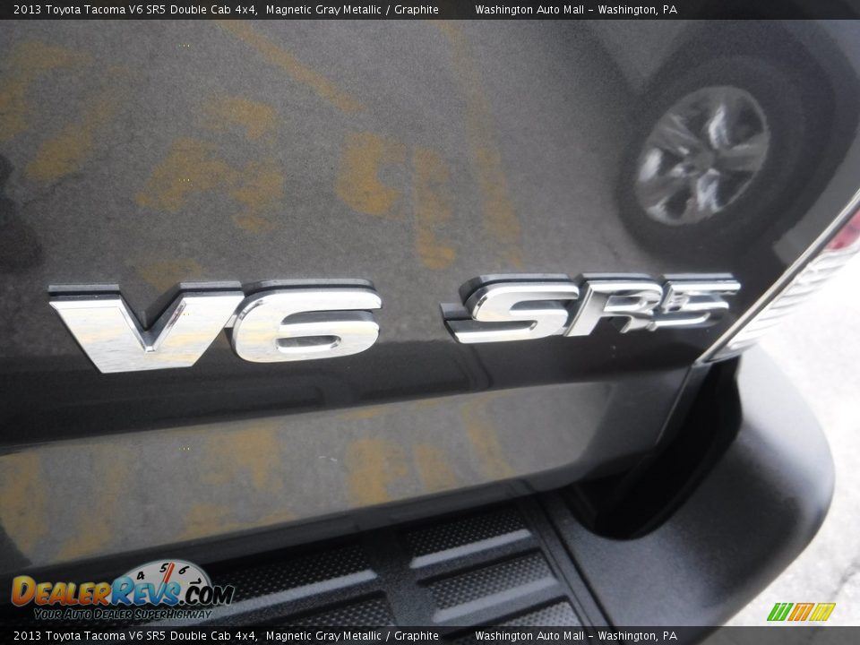 2013 Toyota Tacoma V6 SR5 Double Cab 4x4 Magnetic Gray Metallic / Graphite Photo #11