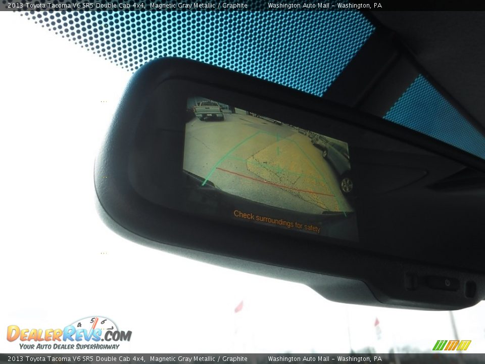 2013 Toyota Tacoma V6 SR5 Double Cab 4x4 Magnetic Gray Metallic / Graphite Photo #17