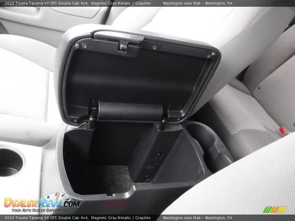2013 Toyota Tacoma V6 SR5 Double Cab 4x4 Magnetic Gray Metallic / Graphite Photo #18
