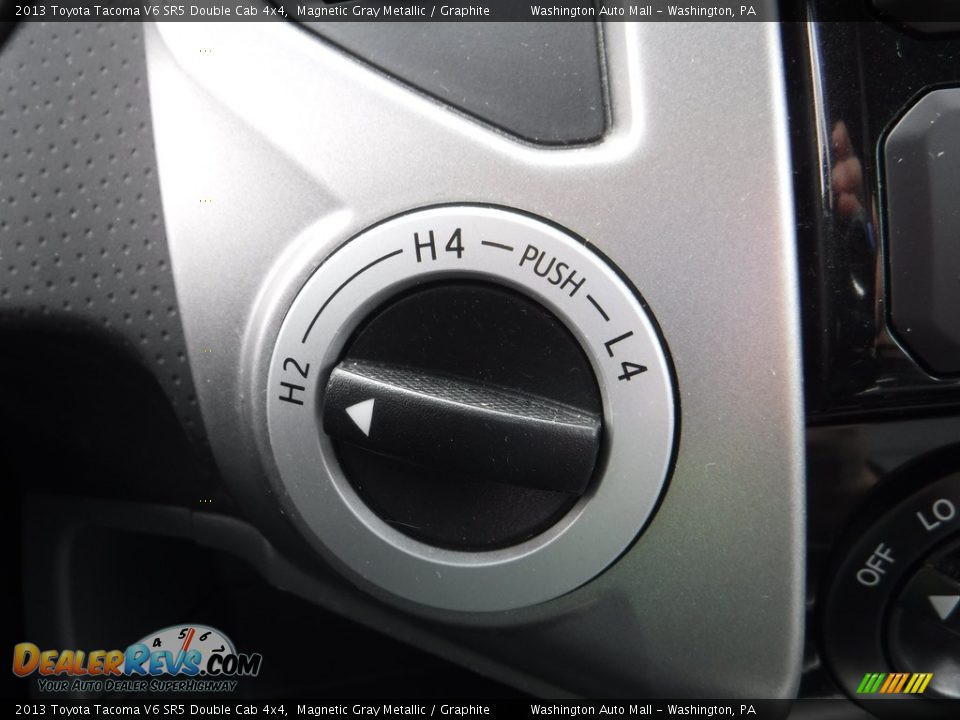 2013 Toyota Tacoma V6 SR5 Double Cab 4x4 Magnetic Gray Metallic / Graphite Photo #20
