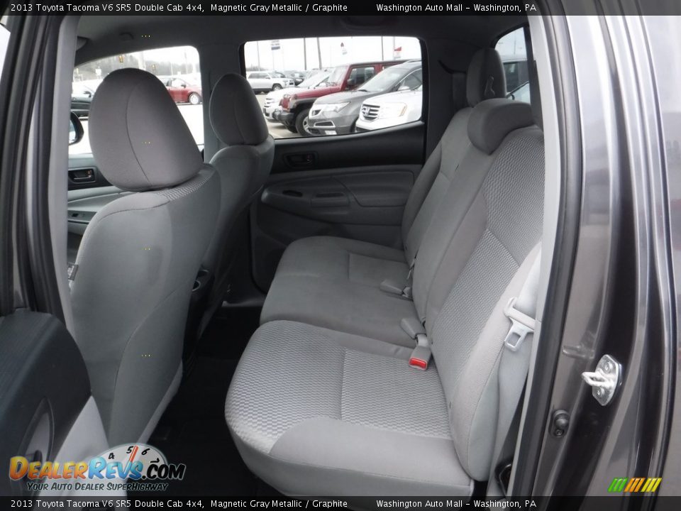 2013 Toyota Tacoma V6 SR5 Double Cab 4x4 Magnetic Gray Metallic / Graphite Photo #21