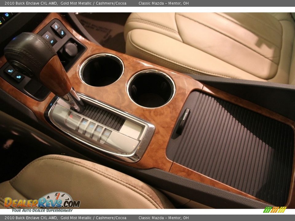 2010 Buick Enclave CXL AWD Gold Mist Metallic / Cashmere/Cocoa Photo #10