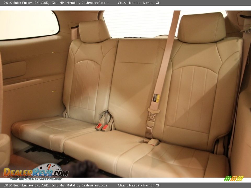 2010 Buick Enclave CXL AWD Gold Mist Metallic / Cashmere/Cocoa Photo #15